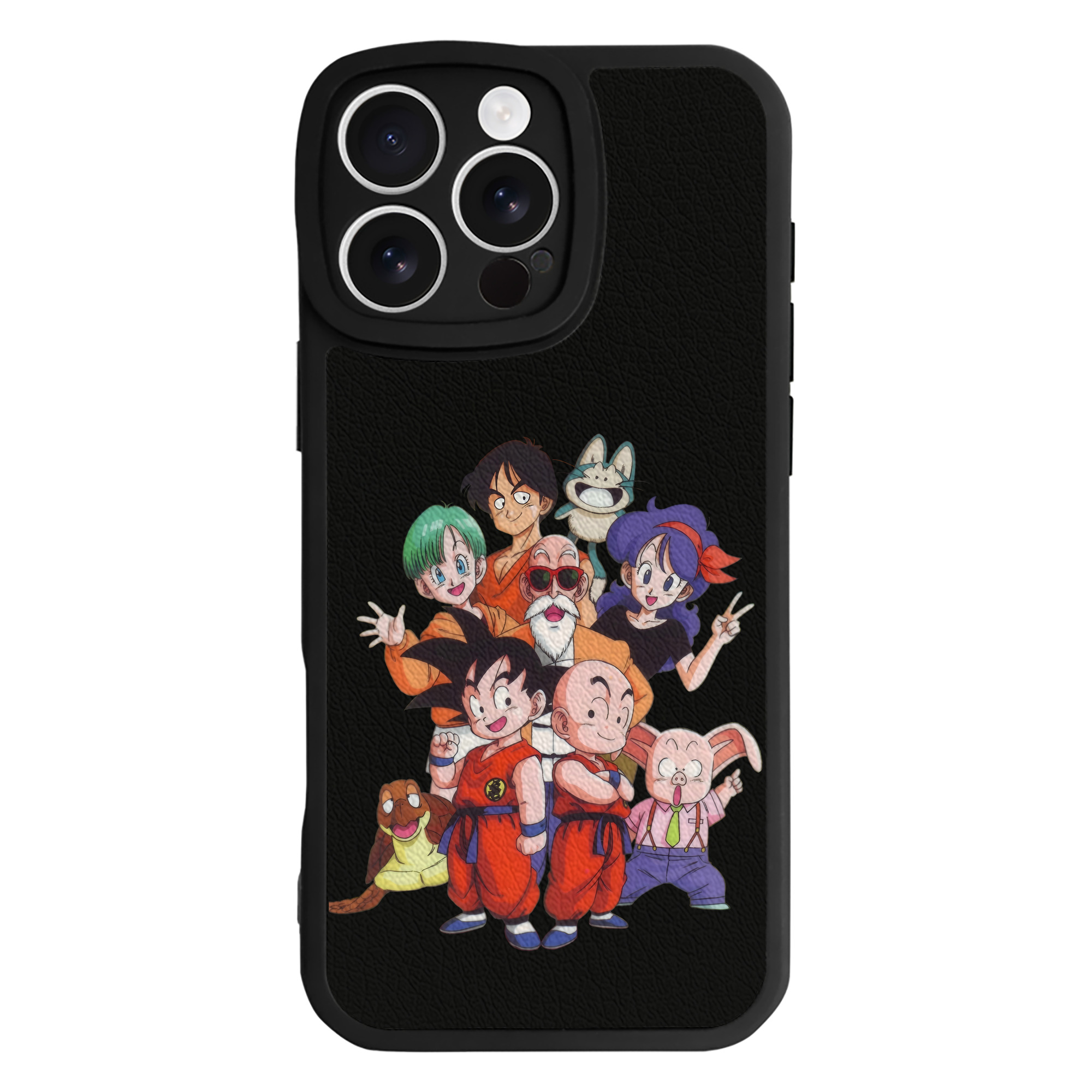 ドラゴンボール DRAGON BALL 【iPhone 16シリーズ対応】シリコンスマホケース（レザー調） 材質：シリコン